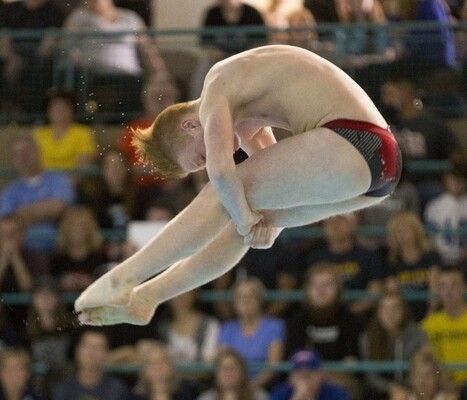 Cayden Petrak - Diving